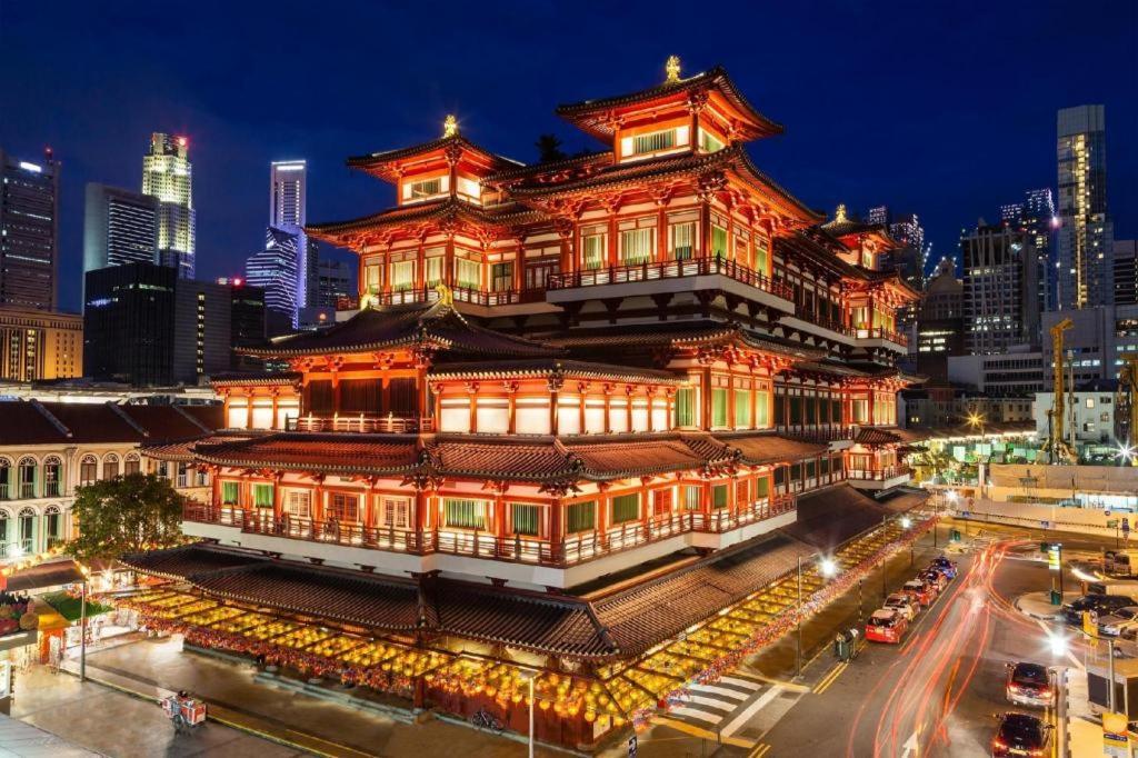 Hotel Soloha @ Chinatown Szingapúr Kültér fotó
