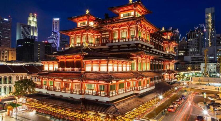 Hotel Soloha @ Chinatown Szingapúr Kültér fotó