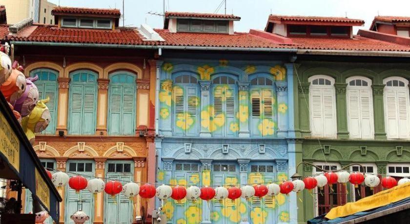 Hotel Soloha @ Chinatown Szingapúr Kültér fotó