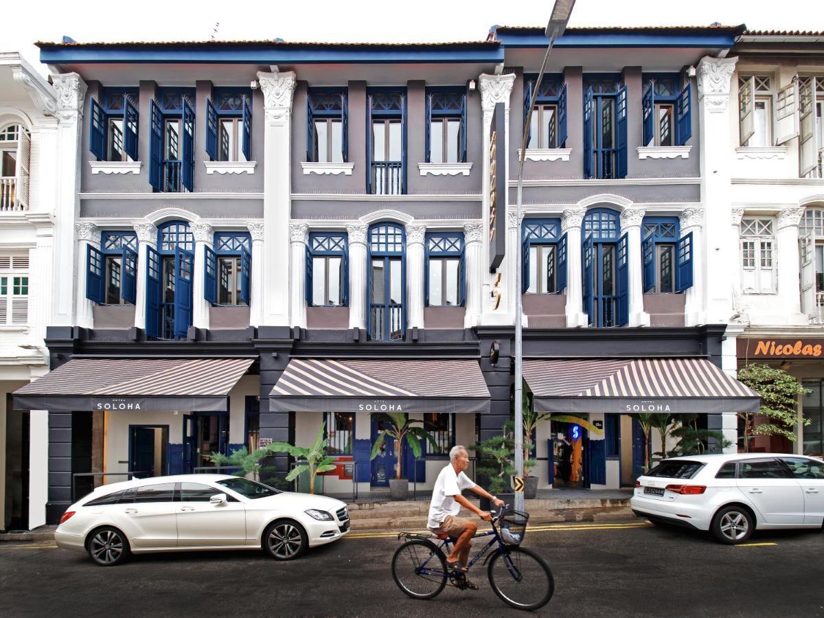 Hotel Soloha @ Chinatown Szingapúr Kültér fotó
